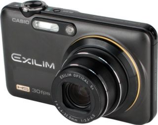 Exilim HS Digital Camera Casio 30 FPS Continuous Shooting 5X Optical 