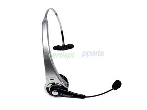   Mic Bluetooth Wireless Headset Cell Phone PS3 Gaming Silver