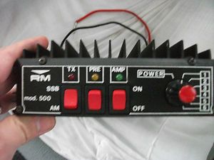   Amp 4 MRF455 Pill Variable 10 Meter Ham Radio Linear Amplifier