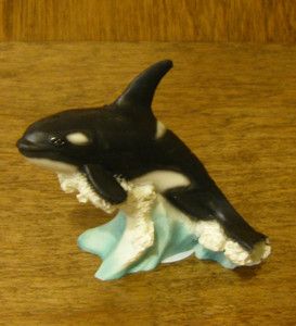Castagna Mini Animal Figurines 421 Orca Whale Made in Italy Mint Box 