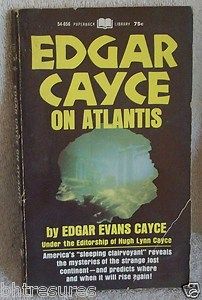 Vintage 1968 Edgar Cayce on Atlantis Paperback Book 