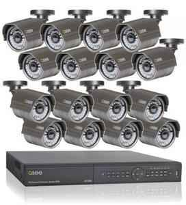 See QT526 636 1 16 Channel D1 DVR 1TB QSM5265C Outdoor Camera CCTV 