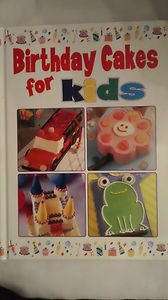 BIRTHDAY CAKES FOR KIDS HC COOKBOOK RECIPES INSTRUCTIONS CASTLE FROG 