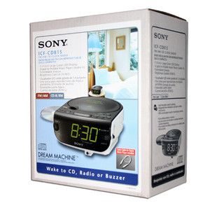 2011 Sony ICF CD815 Digital Alarm Clock Radio CD Player
