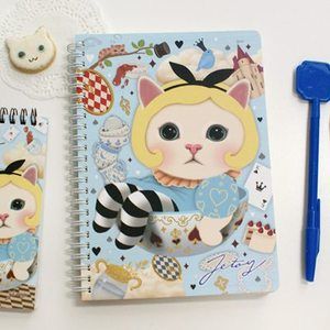 Korea Jetoy Newly Choo Choo Cat Spring Notebook Alice