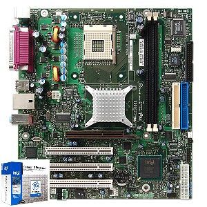 Awesome Intel D848PFT2 Motherboard Celeron D 310 CPU 1GB DDR Combo $29 