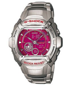 Casio G Shock G500FD 4A color dial analog digital watch stainless 