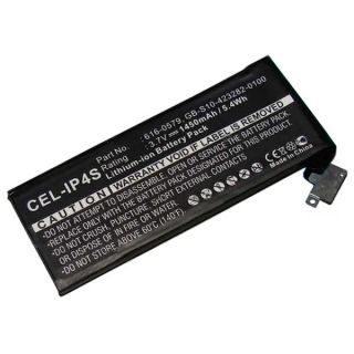 Cell Phone Battery for Apple iPhone 4S Replaces 616 0579 Li Ion