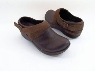 Born Darly Womens Clog Castagno Brown Casual Shoes W82459 New Size 8 