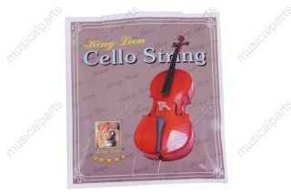 Cello strings Steel core Nickel silver wound A/D/G,/C NO:503
