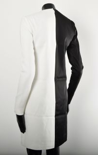 Celine RP 1500$ Gorgeous Two Tone Black White Dress