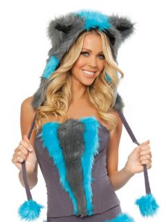 chester cat costume hood hood covered in faux fur hood with ears item