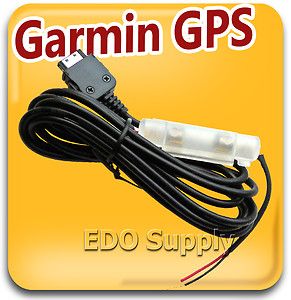 Garmin Nuvi 750 755T 760 770 785T Hardwire Car Charger