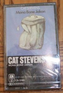 cat stevens mona bone jakon cassette tape rare new