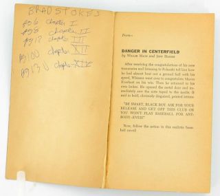 Willie Mays Danger in Centerfield 1964 Baseball Book