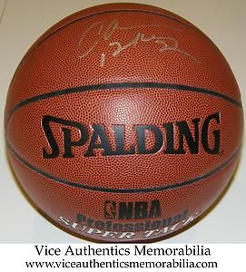 Charles Barkley Signed Auto Basketball Philadelphia Phoenix Auburn NBA 