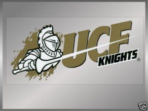 UCF Knights Static Cling Decal Central Florida NCAA