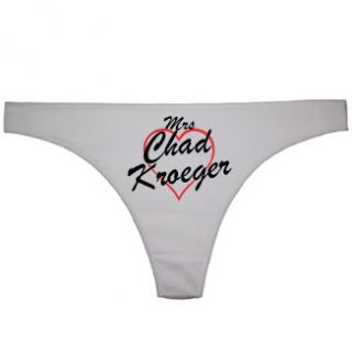 Mrs Chad Kroeger Thong or Briefs Print Any Name