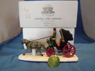 Department 56 Central Park Carriage Heritage Village Collection 5979 0 