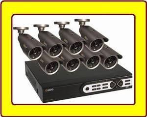 NEW Q See 8 Channel Full D1 500GB DVR + 8 x 600 TVL 120 Ft Security 