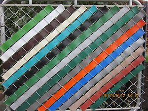 Privacy Fence Weave for 2  Chain Link Fencing 250 Foot Rolls