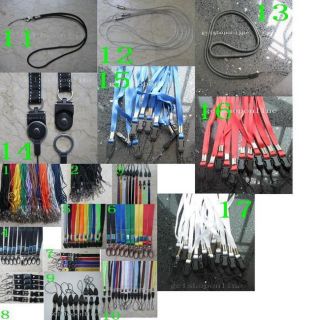   Strap Lanyard Hook Clip 4 Cell Phone MP3 ID Card Holder Reels