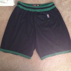   Nike Rewind Swingman Boston Celtics Shorts Throwback XL NBA Authentic