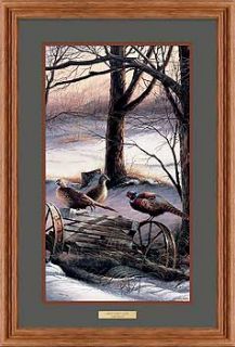 Terry Redlin Rusty Refuge III Pheasant Framed Print