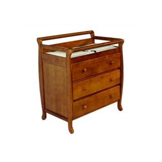 Dream on Me Liberty Changing Table in Pecan 601P
