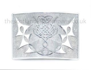 Kilt Buckle is Made of steel alloy with Charles Rennie Mactintosh 