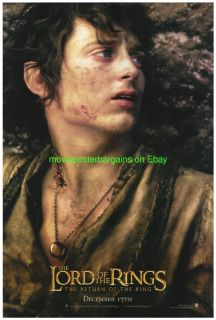 Lord of The Rings Return of The King Movie Poster 27x40 DS Frodo 
