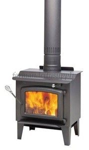 Century Heating CB00001 EPA S244 Wood Burning Stove 35000BTU w Air 