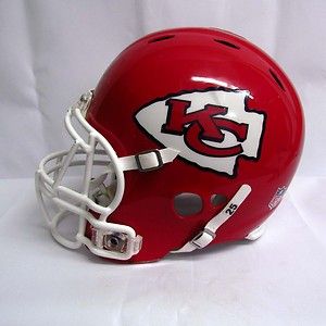 Jamaal Charles Kansas City Chiefs Game Worn Helmet thru 9 18 11 
