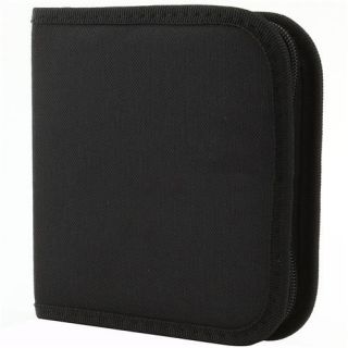 36 Disc CD DVD Wallet Storage Holder Case Bag Black