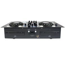   Pro DMXP6 Rackmountable DJ Scratch Dual CD Player Mixer USB