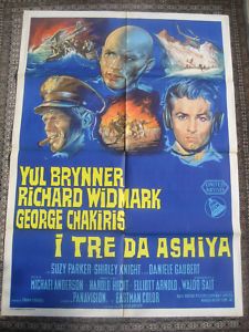 Flight from Ashiya Yul Brynner George Chakiris Poster