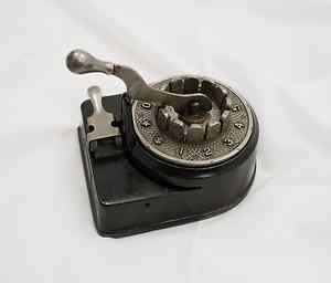Beautiful Antique Automatic Bank Check Writer Check Puncher