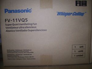 Panasonic FV 11VQ5 Whisperceiling Vent Fan 110CFM