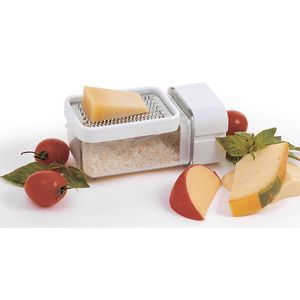 Norpro 329 Cheese Grater Dispense Grate Store Container