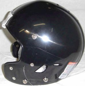 Champro Apex Youth Football Helmet Black Extra Small