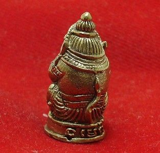 Tiny Mini Amulet Palee Real Thai Winner Money Rich Lucky Gamble Charm 