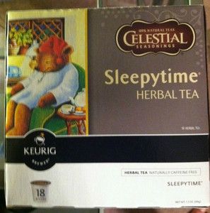 Keurig Celestial Seasonings Sleepytime Herbal Tea 18 K Cups 1 New Box 