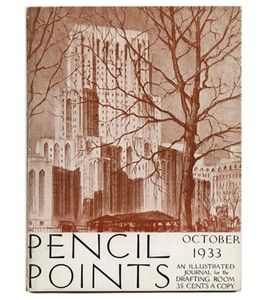 1933 Walter Dorwin Teague PENCIL POINTS Henry J MCGILL Charles S 