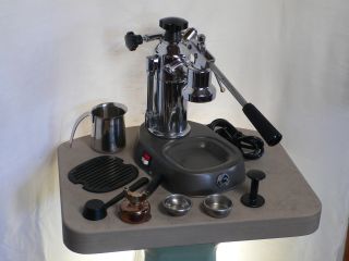 Pavoni Europiccola Early 80s Lever Machine w Highly Desireable Hi Low 