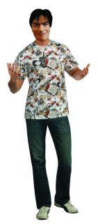 Charlie Sheen Costume T Shirt Adult x Large 44 52 New