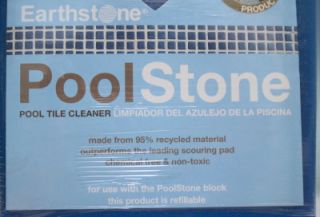 Pool Stone Pool Tile Cleaner Starter Kit: cleaning block & handle by 