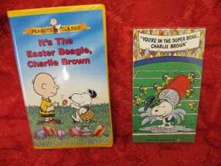 Charlie Brown Peanuts VHS Videos Christmas Pumpkin Easter Sport New 