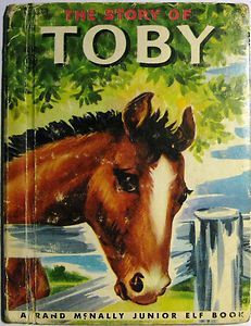    Story of Toby JUNIOR ELF Book Jane Shearer Moore D Grider HORSE Colt