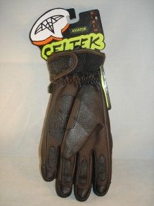 New Celtek Aviator Snowboard Gloves Vintage Black Large