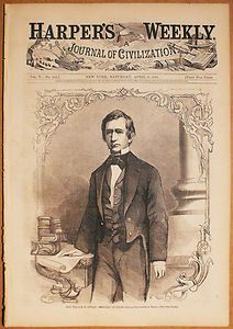 Dickens Great Expectations Chapters Harper s Weekly April 1861 Hon W H 
